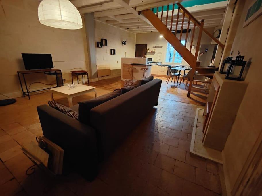 Charmant Duplex Rue Colbert Apartment Tours Bagian luar foto