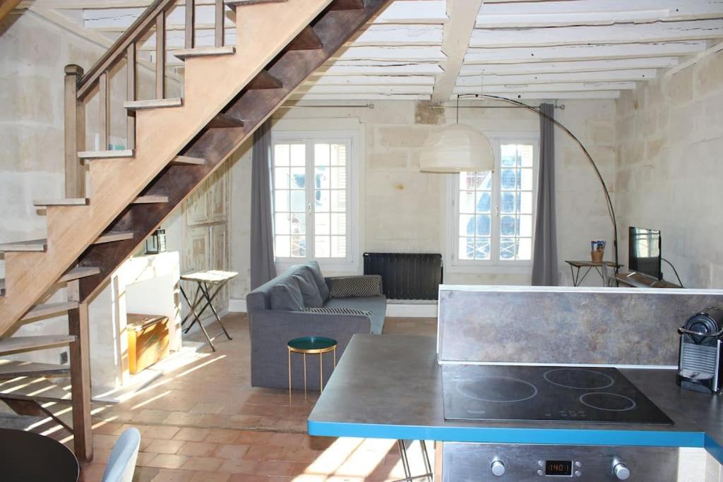 Charmant Duplex Rue Colbert Apartment Tours Bagian luar foto