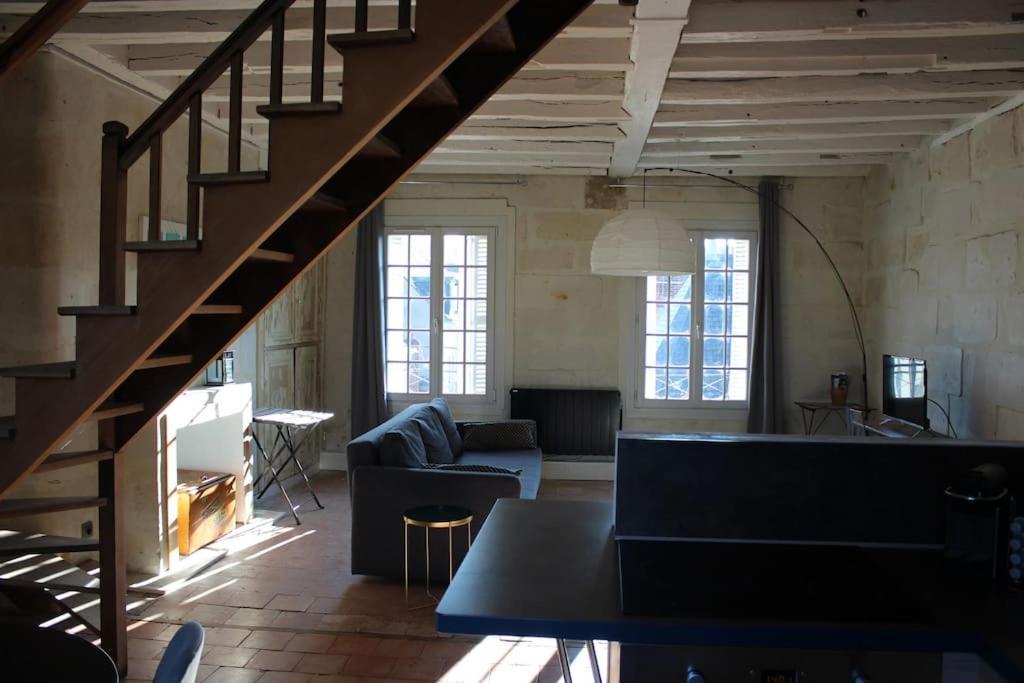 Charmant Duplex Rue Colbert Apartment Tours Bagian luar foto